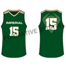 Customised Cut And Sew Volleyball Jersey Manufacturers in Sioux Falls